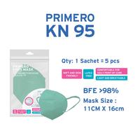 Gambar Primero Buy 1 Get 1 - Masker KN95 5Ply Skyblue - 1 bundle isi 25pcs dari PRIMERO STORE OFFICIAL Kota Tangerang 5 Tokopedia