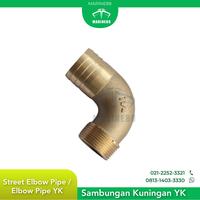 Gambar STREET ELBOW PIPE/ELBOW PIPE Kuningan (YK) Thailand - 3/4" dari MARINE88 Kota Administrasi Jakarta Barat 3 Tokopedia