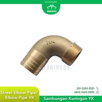 Gambar STREET ELBOW PIPE/ELBOW PIPE Kuningan (YK) Thailand - 3/4" dari MARINE88 Kota Administrasi Jakarta Barat 2 Tokopedia