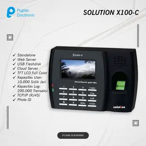 Absensi Sidik Jari Fingerprint Solution X100C