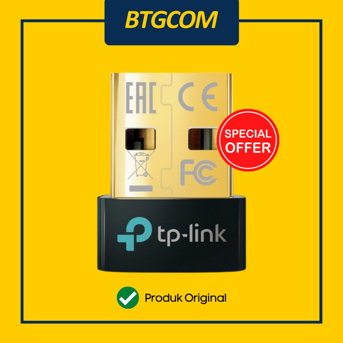 Gambar TP-LINK UB500 BLUETOOTH 5.0 NANO USB ADAPTER dari btgcom Kota Denpasar Tokopedia
