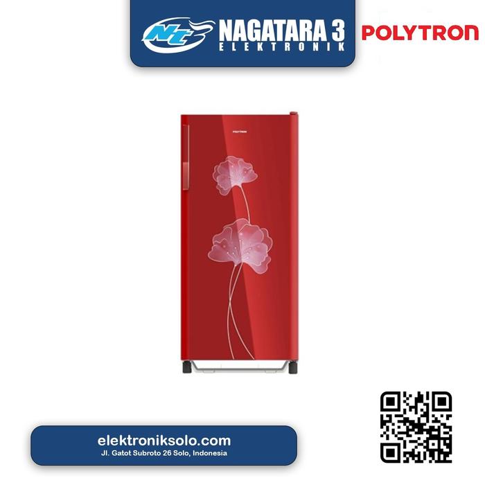 Gambar LEMARI ES 1 PINTU POLYTRON PRB-159R dari NAGATARA 3 ELEKTRONIK Kota Surakarta Tokopedia