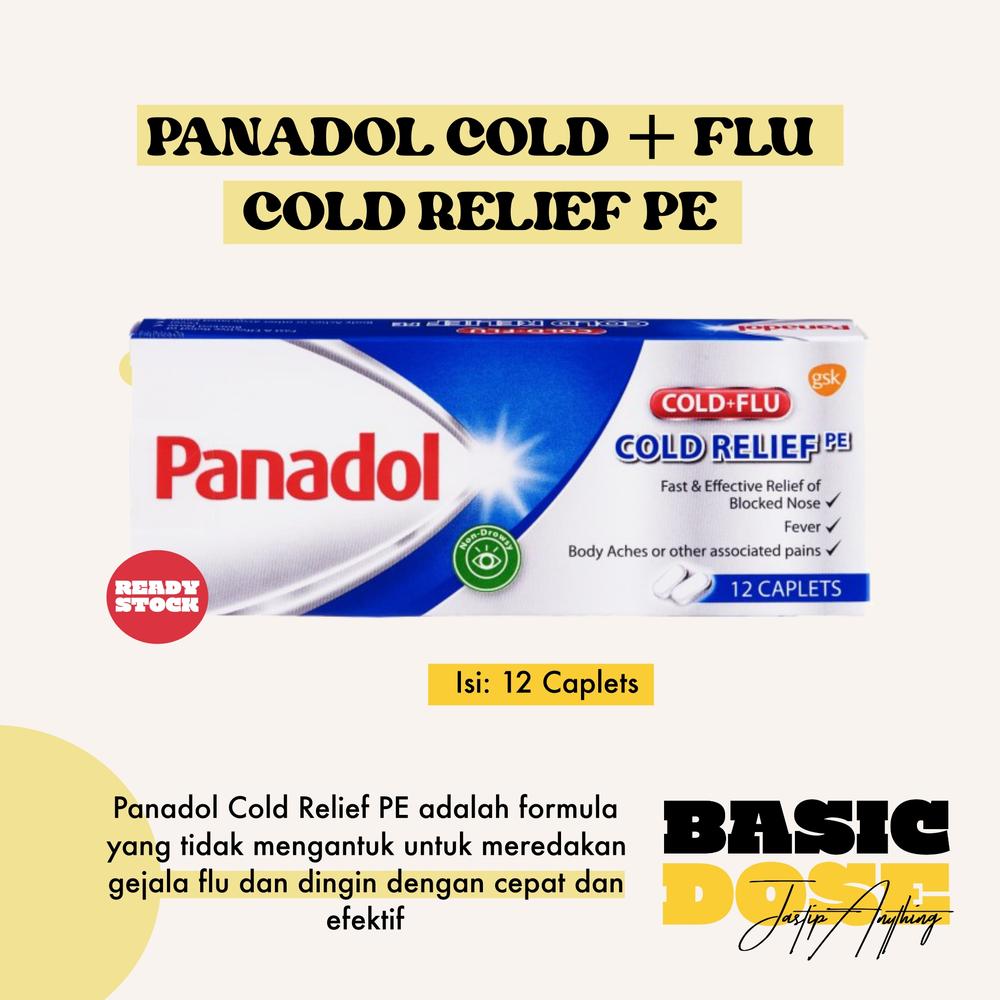 [READY] Panadol Cold Relief Pe, 12 caplets/ Singapore