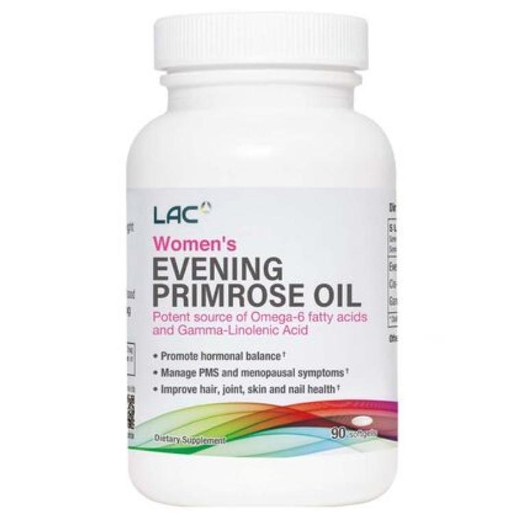 LAC WOMEN'S Women’s EVENING PRIMROSE OIL 500mg (90 softgels)
