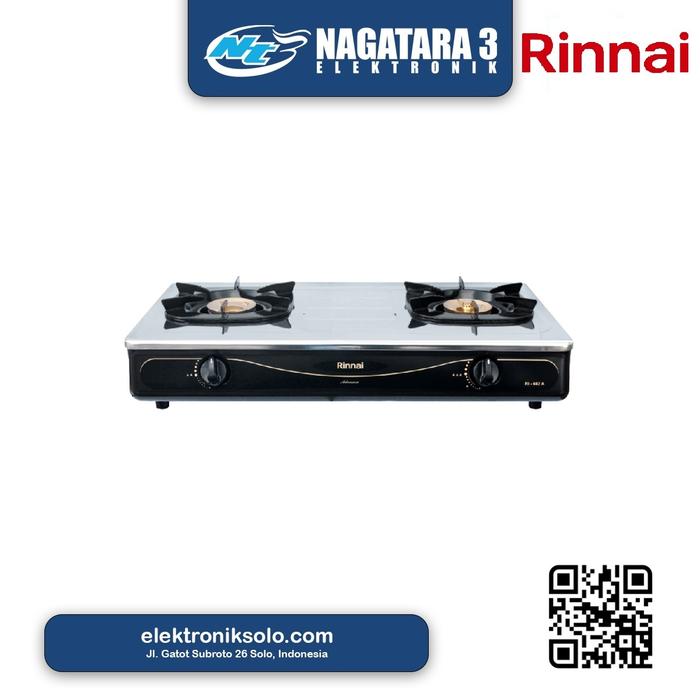 Gambar kompor gas RINNAI RI-602A dari NAGATARA 3 ELEKTRONIK Kota Surakarta Tokopedia
