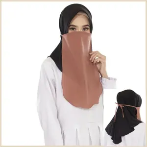 CADAR TALI / Niqab Cadar Jilbab Tali/ Cadar Tali 1 Layer Crinckle