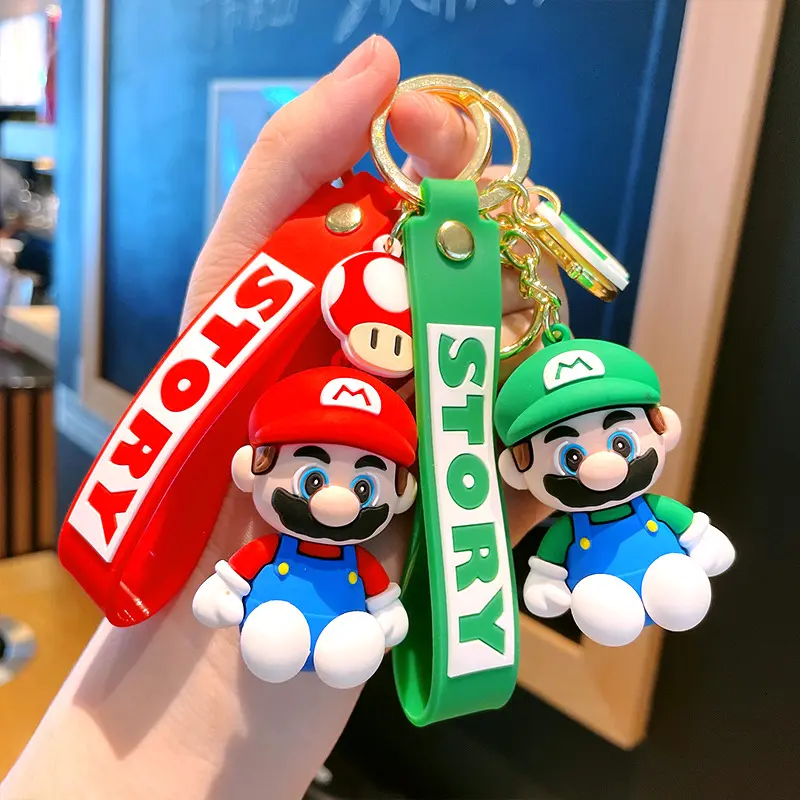 Gantungan Kunci Mario Bross Keychain