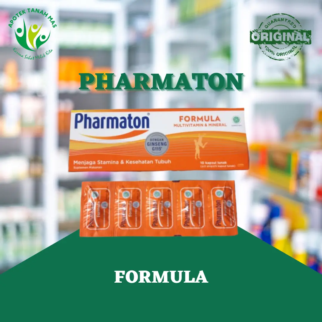 Pharmaton Formula Suplemen Multivitamin Isi 5