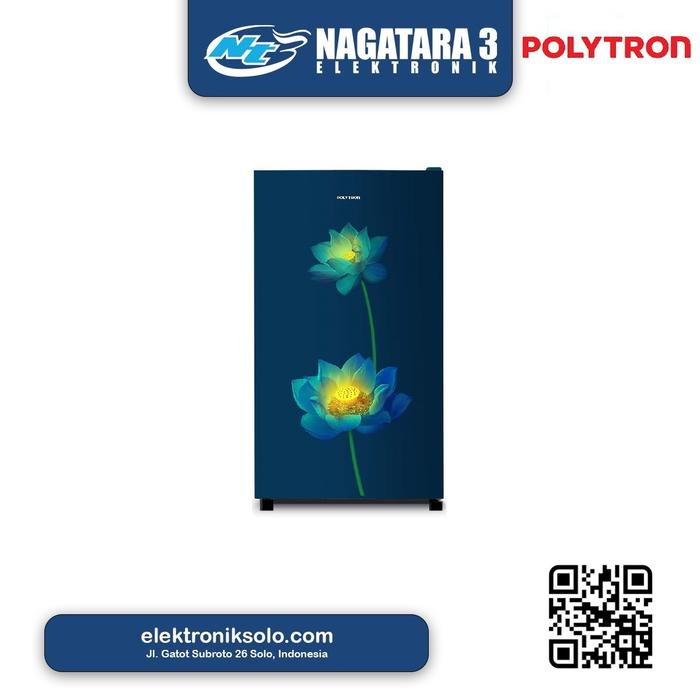 Gambar LEMARI ES 1 PINTU POLYTRON PRB-157LB dari NAGATARA 3 ELEKTRONIK Kota Surakarta Tokopedia