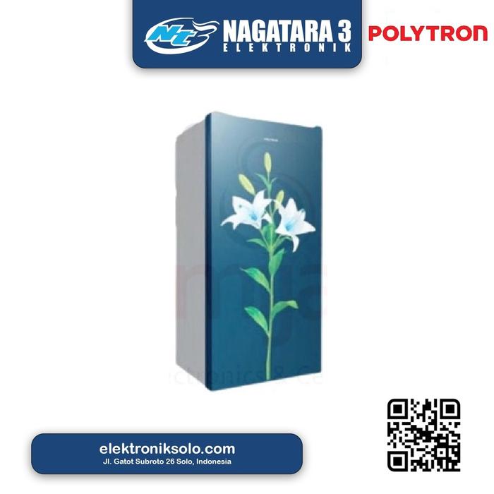 Gambar LEMARI ES 1 PINTU POLYTRON PRB-187LB dari NAGATARA 3 ELEKTRONIK Kota Surakarta Tokopedia
