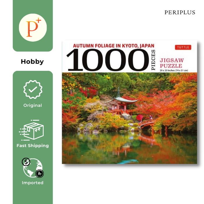 Gambar Jigsaw Puzzle Autumn Foliage in Japan - 9780804854696 dari Periplus Bookshop_NEW Kota Administrasi Jakarta Timur Tokopedia