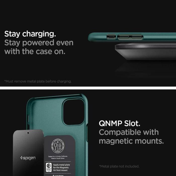 Spigen iPhone 11 Case Thin Fit - Black 076CS27178