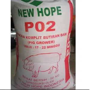 Pakan Ayam New Hope PO2 Pur Unggas Ayam Babi Pelet Repack 1kg