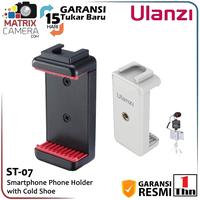 Gambar Ulanzi ST-07 Smartphone Phone Holder HP Tripod Mount with Cold Shoe - Putih dari Matrix Camera Kota Administrasi Jakarta Barat 1 Tokopedia