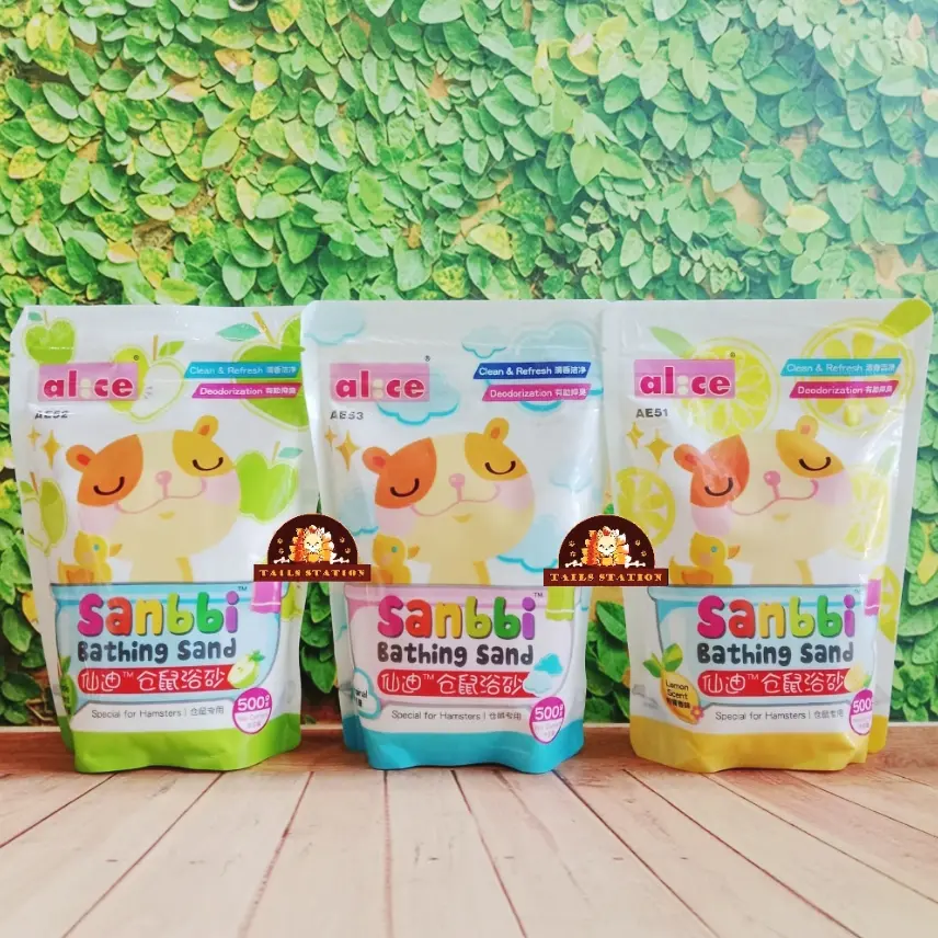 Alice Sanbbi Hamster Bathing Sand 500 gr Pasir Mandi Hamster