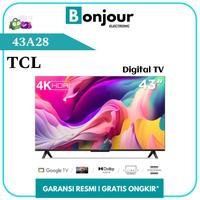 Gambar Google TV TCL 43A28 43" Inch Android Google TV 43 Inch 4K TV 43A28 TCL dari Bonjour Electronic Official Kota Depok 1 Tokopedia