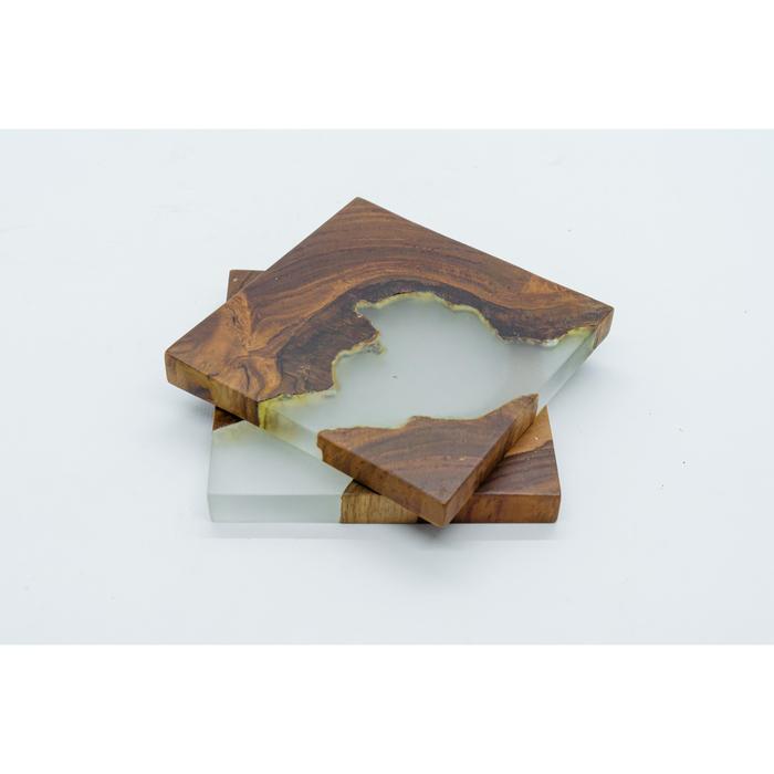 Gambar Teak Coaster Aquiva Set of 4pcs dari AQUIVA Kab. Bantul 5 Tokopedia