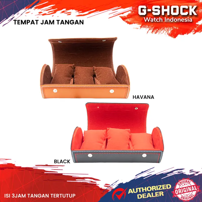 Gambar Kotak Jam Tangan Watch Size Jumbo Isi 3 5 10 18 / Tempat Box Jam - Isi 5 Terbuka dari G-Shock Watch Indonesia Kota Bandung 5 Tokopedia