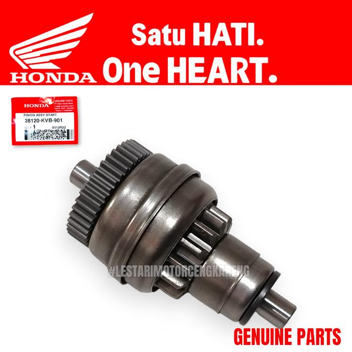 Gambar HONDA PINION GIGI STATER GRANAT VARIO KARBU BEAT KARBU FI ORIGINAL AHM 100% 28120-KVB-901 dari Lestari Motor 2 Kota Administrasi Jakarta Barat Tokopedia