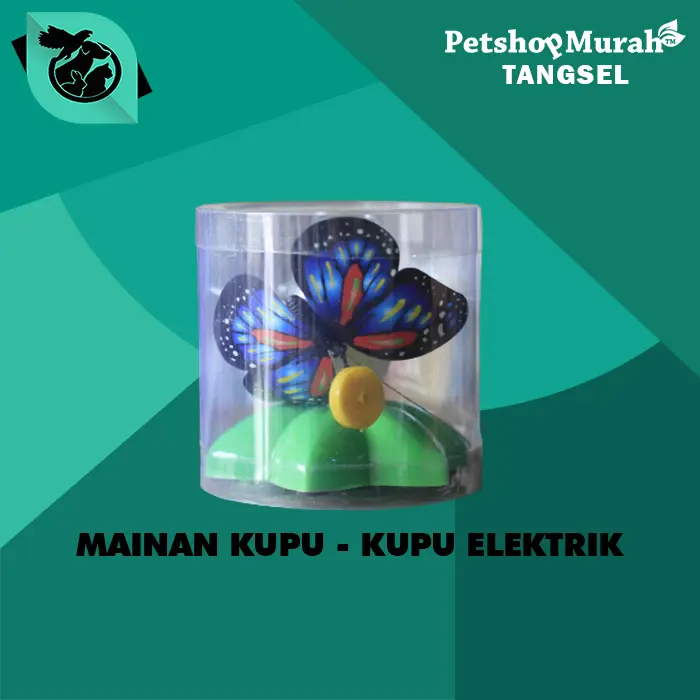 Mainan Kucing Kupu Kupu Terbang Elektrik Cat toy Butterfly