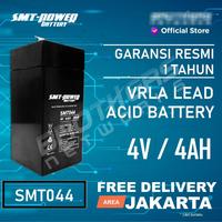 Gambar BATTERY VRLA 4V 4AH - AKI KERING TIMBANGAN DIGITAL SMT-POWER SMT044 dari TokoUPS Kota Administrasi Jakarta Pusat 2 Tokopedia