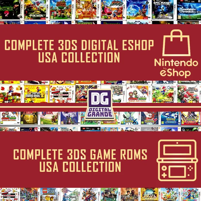 Emulator Game Roms Nintendo 3DS Complete USA Definitive Edition