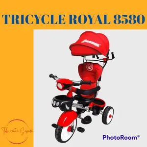 sepeda roda tiga anak royal music 8580 tricycle anak murah