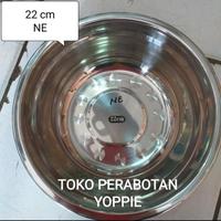 Gambar baskom stainless 22cm.24cm.30cm. dari Toko Yoppie Kab. Bogor 2 Tokopedia