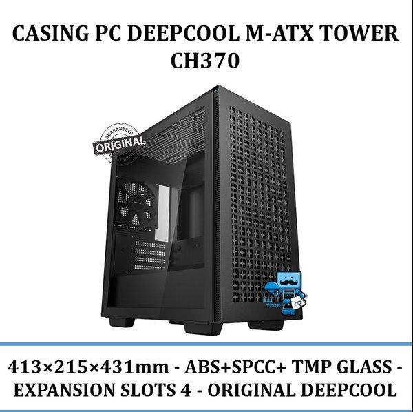 Jual Casing Pc Deepcool Ch370 M-Atx Mini Tower Case Casing Gaming ...