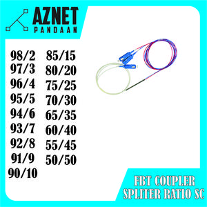 SPLITTER RATIO FBT COUPLER KONEKTOR SC