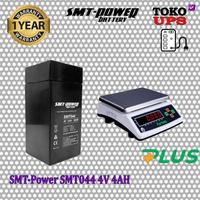 Gambar BATTERY VRLA 4V 4AH - AKI KERING TIMBANGAN DIGITAL SMT-POWER SMT044 dari TokoUPS Kota Administrasi Jakarta Pusat 3 Tokopedia