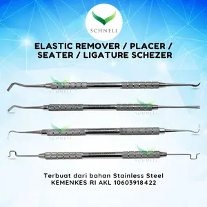 Elastic Remover/Placer/Seater/Lidah Ular  Dental Instrument - Schezer