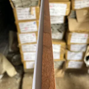 Lis tutup Plafon PVC Wood Coklat laminate 4m