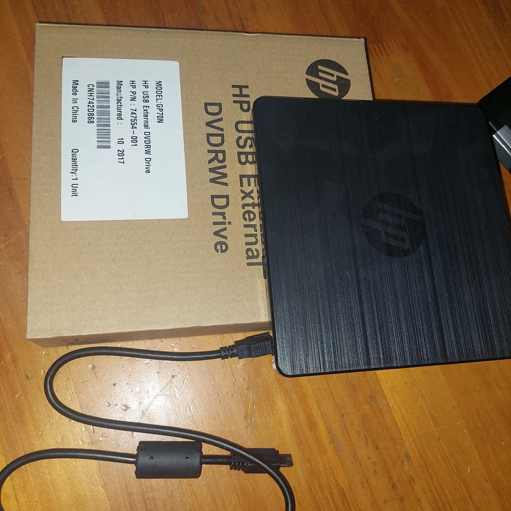 HP USB External DVDRW Drive
