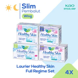 Laurier Healthy Skin Day & Night Regime Set - Pembalut Wing