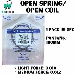 Dental Lab Orthodontics Supplies 2pcs Dental Orthodontic Open Coil