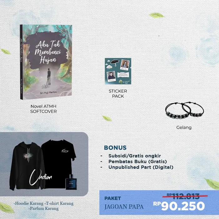 Gambar PRE ORDER - AKU, HUJAN, DAN SEBUAH KISAH - SRI PUJI HARTINI - AKAD dari bumifiksipadang Kota Padang 5 Tokopedia