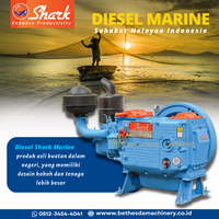 Gambar Diesel Marine 18 HP SM 1110 / engine Shark 22hp SM1115 Hopper TT - 24 HP / 22 HP dari Engineering Machine Kota Surabaya 3 Tokopedia