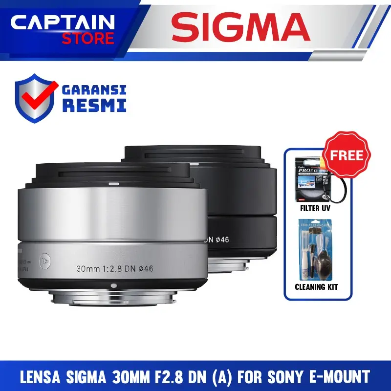 Lensa Sigma 30mm F2.8 DN (A) For Sony E-Mount