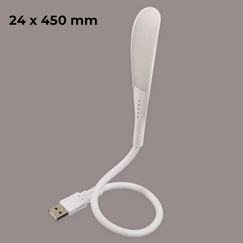 Centechia Lampu LED USB Flexible 3 Light Level White 3