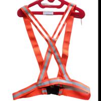 Gambar rompi safety karet safety vest elastic orange - Orange dari Big Owner Official Kota Medan 5 Tokopedia