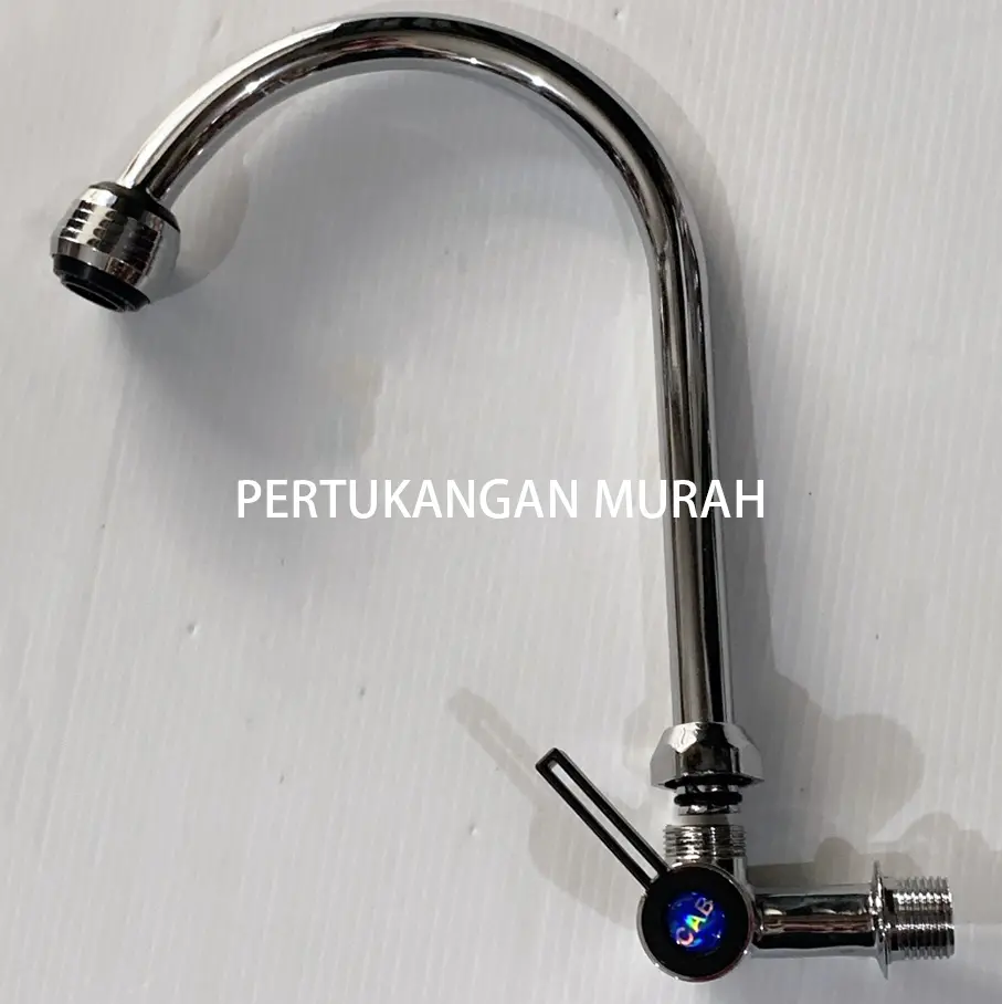 Kran Angsa Engkol Merk CAB Stainless Stell
