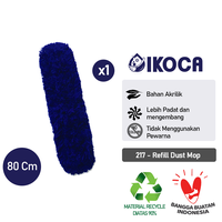 Gambar Refill Pel Lobi Lobby Dust Mop akrilik sapu lantai 80cm IKOCA 217 dari TCHOME TOKOPEDIA Kota Administrasi Jakarta Utara 1 Tokopedia
