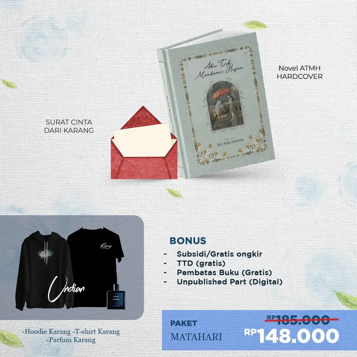 Gambar Pre Order Buku Novel Aku, Hujan, dan Sebuah Kisah - Akad x Skuad - Sri dari Bumi Fiksi Makassar Kota Makassar 5 Tokopedia