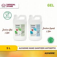 Gambar Hand sanitizer 5 liter - ALFADINE antiseptik alkohol 70%. dari Nusa Boga Sejahtera Kota Administrasi Jakarta Barat 1 Tokopedia