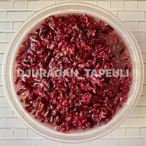 Tape Ketan Hitam 500 Gram Terbuat dari Ketan Hitam dan Ragi Berkualitas