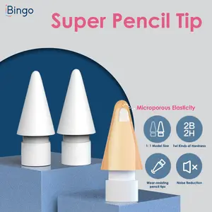 Soft Anti Licin Apple Pencil Tip Nib Untuk Apple Pencil Gen 1&2