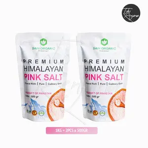 Himalayan Salt Sain Organic 1kg - Garam Himalaya Asli Premium Bahan Natural