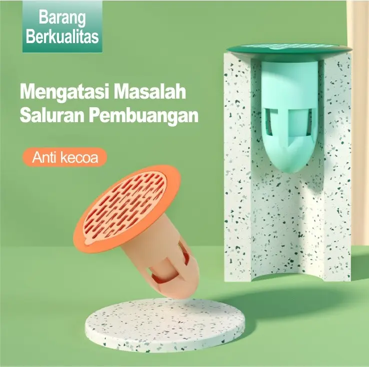 Pencegah Bau WC Anti Kecoa Got Saluran Air Floor Drain Trap