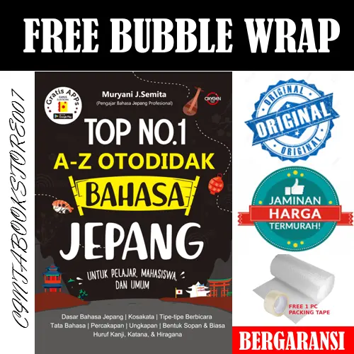 BUKU TOP NO 1 A - Z OTODIDAK BAHASA JEPANG